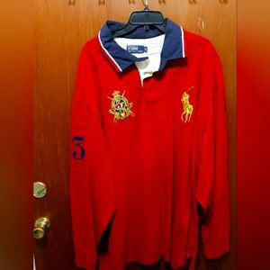 Ralph Lauren big pony rugby red